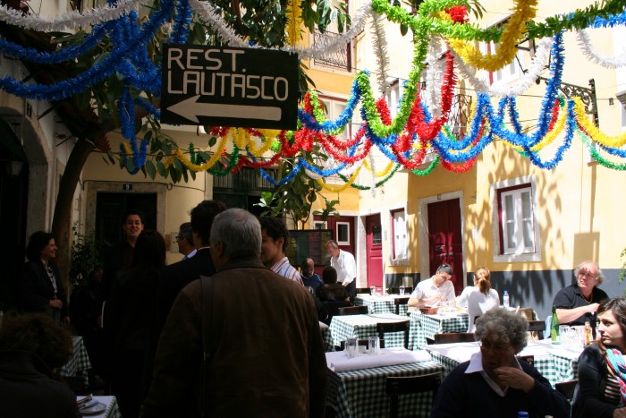 Lautasco Restaurant, in the Alfama neighborhood