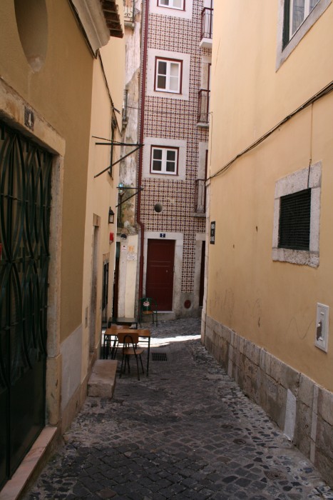 Small street in Alfama