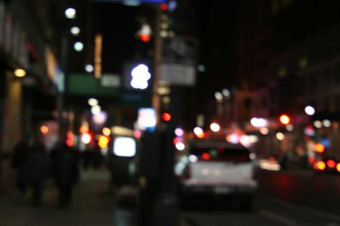 NYC out of focus