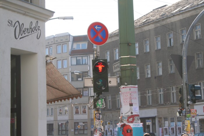 Berlin traffic light man