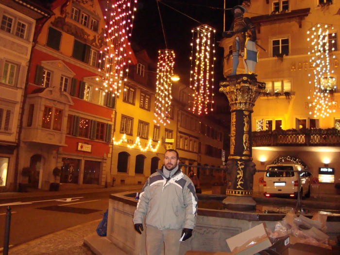 My brother in Zug