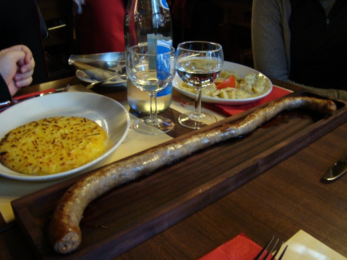 1/2 meter long sausage