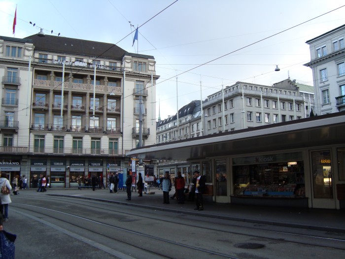 Hotel Savoy and Paradeplatz