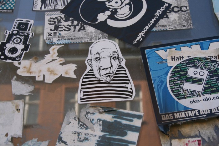 Stickers in Berlin
