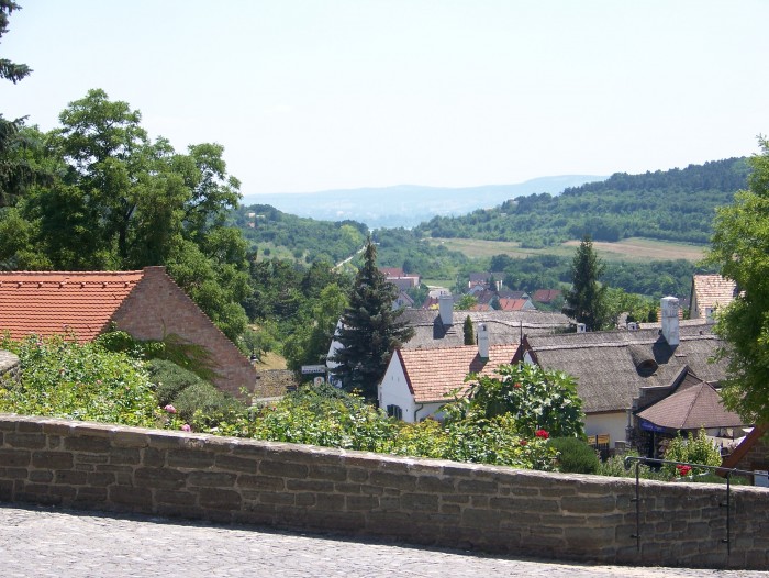 Overlooking the Village of Tihany