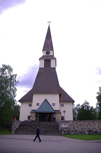 Iglesia de Rovaniemi.
