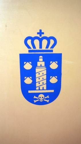 Este es el escudo de A Coruña, mooooola.