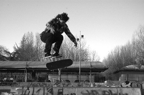 Mon 360 Flip en el skatepark de León.