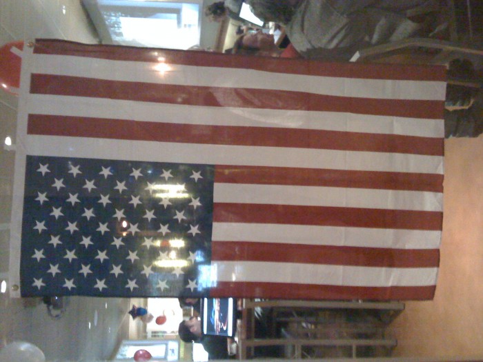 American Flag in uWink (in the day of Obama's inauguration)