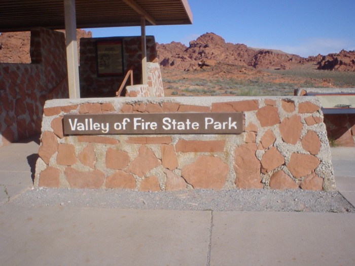 valley of fire entrance