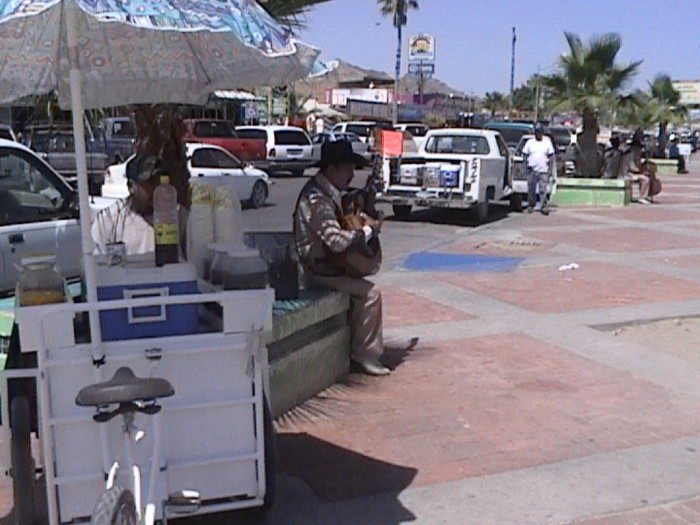 malecon, downtown San Felipe