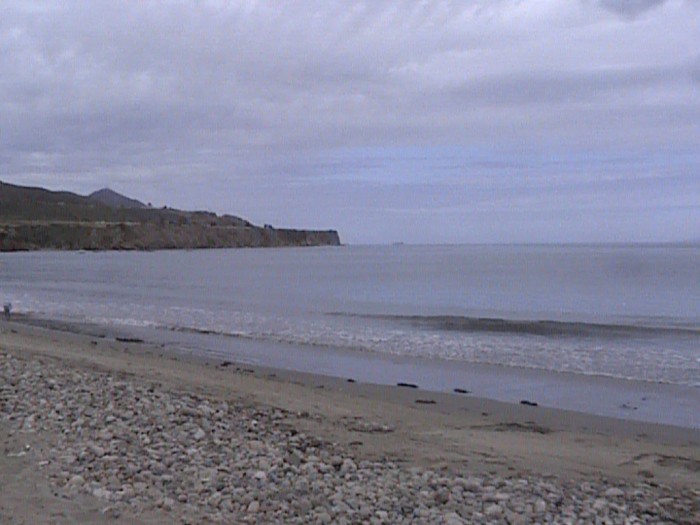 beach outside of our campo. Punta Banda.Outside of Ensenada