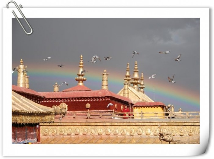 rainbow,dazhao temple