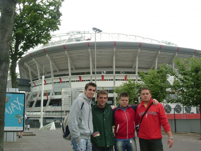 El escenario de la septima copa de europa del Madrid. El Amsterdam Arena